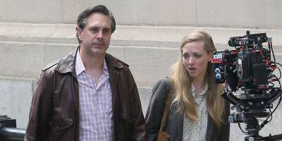 Amanda Seyfried Films 'The Crowded Room' Scenes With Real Life Husband Thomas Sadoski - www.justjared.com - New York