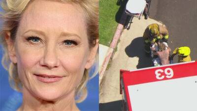 Anne Heche crashes car into a home igniting fire, taken away in ambulance with severe burns: report - www.foxnews.com - Los Angeles - Los Angeles - California