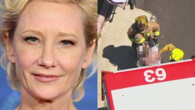Anne Heche crashes car into a home, igniting fire; actress taken away in ambulance with severe burns - www.foxnews.com - Los Angeles - Los Angeles - California
