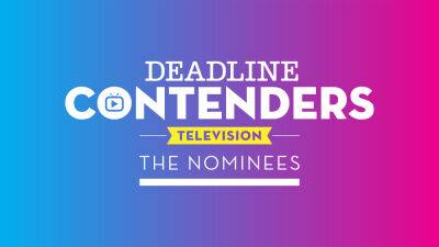 Deadline’s Contenders Television: The Nominees Ready For Kickoff - deadline.com