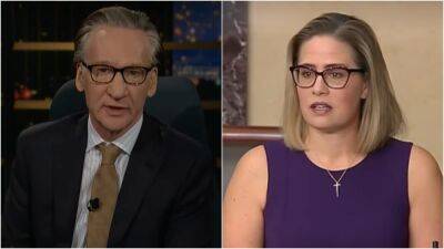 Maher Roasts Kyrsten Sinema for Holding up Climate Bill to Appease Hedge Funders (Video) - thewrap.com - China - Arizona