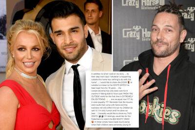 Britney Spears rips Kevin Federline for revealing sons don’t talk to her - nypost.com