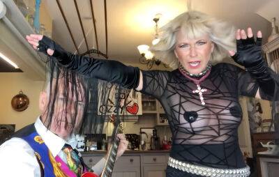 Watch Robert Fripp and Toyah Willcox put their ‘Sunday Lunch’ spin on Ozzy Osbourne’s ‘Crazy Train’ - www.nme.com