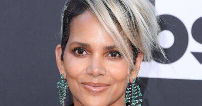 Halle Berry has bold purple hair now as she ditches platinum blonde hue - www.ok.co.uk