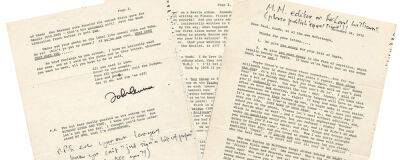 Angry letter from John Lennon to Paul McCartney up for auction - completemusicupdate.com