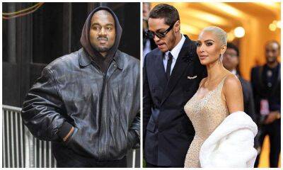 Kanye West reacts to Kim Kardashian and Pete Davidson’s split - us.hola.com - New York