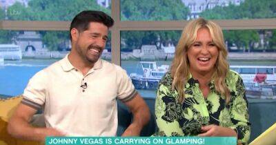 This Morning's Josie Gibson in stitches after accidental Jonny Vegas insult - www.ok.co.uk - Britain - Malta - county Bath - county Gibson