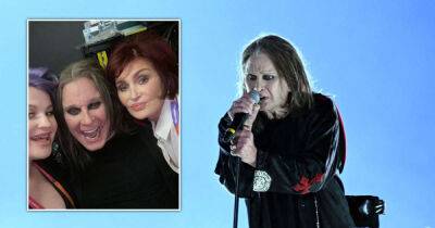 Sharon Osbourne supports husband Ozzy as he makes shock return to the stage - www.msn.com - London - Birmingham