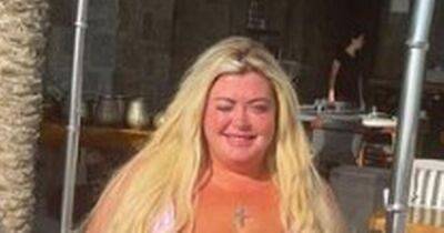 Gemma Collins embraces her curves as she poses in pink Dior swimsuit during Greece holiday - www.ok.co.uk - Greece