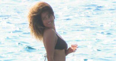 Love Island's Amber Gill living her best life as she poses in slinky bikini aboard yacht - www.ok.co.uk - Greece