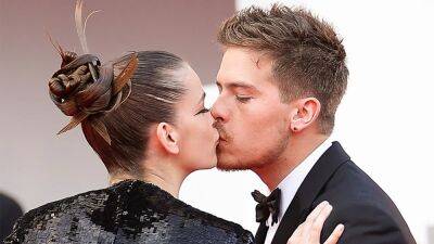 Dylan Sprouse and girlfriend Barbara Palvin share sweet kiss on the Venice Film Festival red carpet - www.foxnews.com - Italy