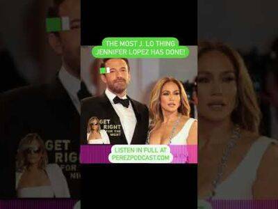 The Most J. Lo Thing Jennifer Lopez Has Done! | Perez Hilton - perezhilton.com