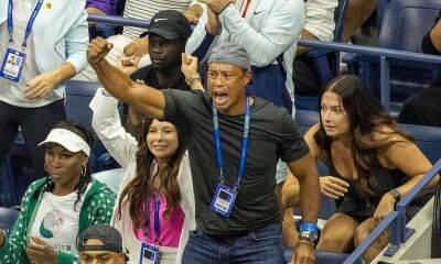 Golf legend Tiger Woods supports iconic tennis player Serena Williams during her last US Open - us.hola.com - USA - county Williams