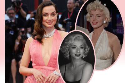 Ana De Armas Says Blonde Movie Set Was Haunted By Marilyn Monroe! - perezhilton.com