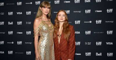 Taylor Swift Is Golden With Sadie Sink on the Toronto International Film Festival Red Carpet: Photos - www.usmagazine.com - New Jersey