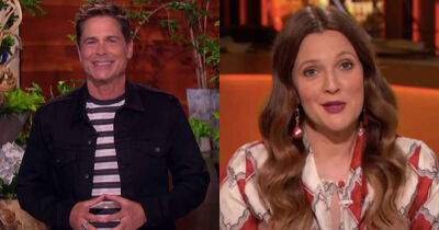 Rob Lowe And Drew Barrymore Amusingly Speculated About The Possibility Of Their Parents Hooking Up - www.msn.com