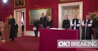 Queen Camilla and Prince Of Wales William confirm Charles as King in moving ceremony - www.ok.co.uk