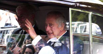 King Charles teary-eyed as he arrives at Buckingham Palace while Queen embarks on final journey - www.ok.co.uk - Australia - Scotland - New Zealand - Canada - Bahamas - county Charles - Belize - Grenada