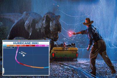 How ‘Jurassic Park’ was impacted by Hurricane Iniki 30 years ago in Hawaii - nypost.com - Hawaii - Florida