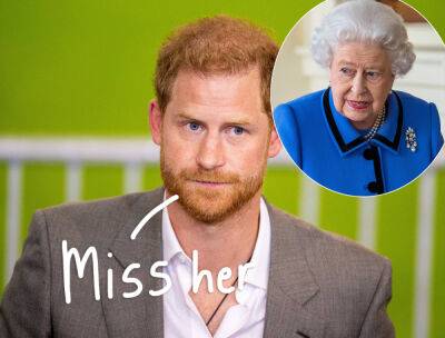 Prince Harry Breaks Silence On Queen Elizabeth’s Death, Says Windsor Castle Is ‘A Lonely Place’ Now - perezhilton.com - Scotland - London
