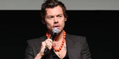 Harry Styles Opens Up About Playing a Closeted Gay Policeman in 'My Policeman' - www.justjared.com