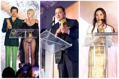 Awards Season Kicks-Off Early In Toronto As Harry Styles, Brendan Fraser, Michelle Yeoh Honored - deadline.com - city Venice - county Early