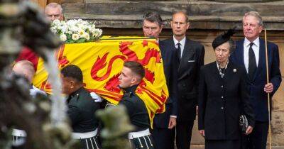 Queen 'chose Princess Anne to accompany her coffin' on final emotional journey - www.ok.co.uk - Scotland - county Buckingham