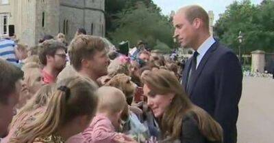 Kate Middleton seen gushing over cute baby as she thanks Royal well-wishers - www.ok.co.uk - USA