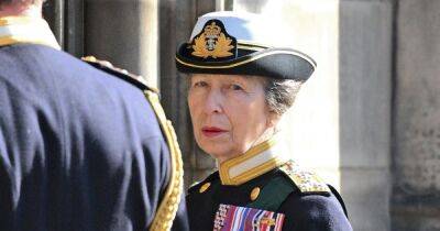 Princess Anne puts on brave face as she walks behind Queen's coffin in Edinburgh - www.ok.co.uk - Britain - New Zealand - county Prince Edward