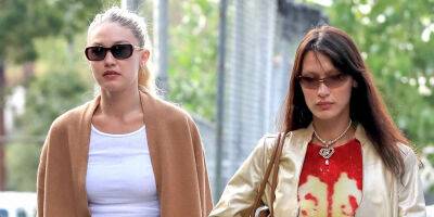 Gigi & Bella Hadid Show Off Their Style During a Day Out in NYC - www.justjared.com - New York