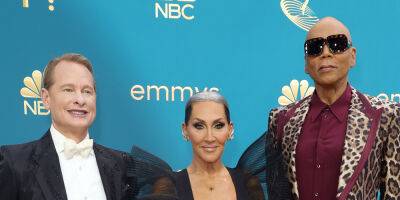 'Drag Race' Hosts RuPaul, Michelle Visage & Carson Kressley Arrive at the Emmys 2022 - www.justjared.com - Los Angeles - Washington