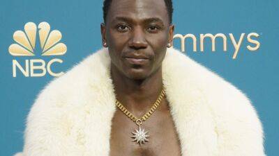 Jerrod Carmichael Reveals Why He's Shirtless and Rocking Diddy's Fur Coat on Emmys Red Carpet (Exclusive) - www.etonline.com - Los Angeles