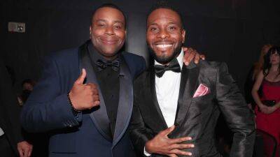 Kenan Thompson and Kel Mitchell Delight Fans With Surprise Reunion During the 2022 Emmys - www.etonline.com - Los Angeles - city Downtown - county Storey