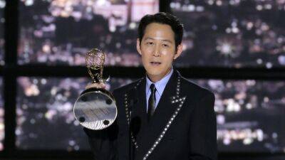 'Squid Game' Star Lee Jung-jae Makes History With Drama Actor Emmy Win - www.etonline.com - Britain - South Korea