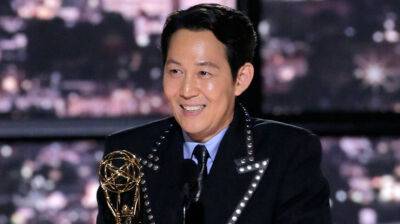 'Squid Game' Star Lee Jung-jae Makes History with Lead Actor Win at Emmys 2022 - www.justjared.com - Britain - Los Angeles - county Lee - county Ozark