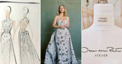 Sydney Sweeney's stylist reveals exactly how they created her custom Oscar De La Renta gown for the Emmys - www.msn.com