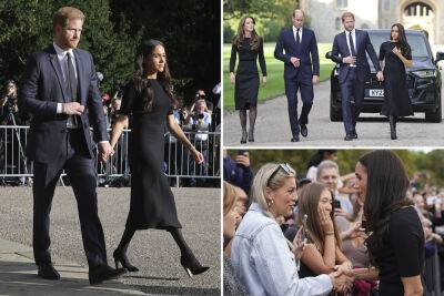 Prince Harry, Meghan Markle ‘delayed’ the Fab Four’s Windsor Castle walk, expert claims - nypost.com - Britain