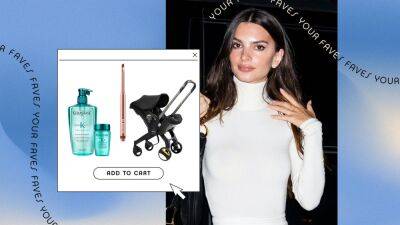 What Emily Ratajkowski Is Buying Now: Zara Cowboy Boots, Lip Liner, and a Practical Stroller - www.glamour.com
