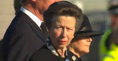 Princess Anne's 'honour and privilege' to be with Queen on final journey from Scotland - www.dailyrecord.co.uk - Scotland - London