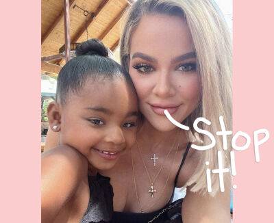 Khloé Kardashian Claps Back After Commenter Questions How Much Time She Spends With Her Kids! - perezhilton.com