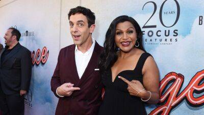 Mindy Kaling and B.J. Novak Make Fun of Their ‘Complicated Relationship’ at the Emmys - www.glamour.com
