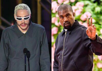 Pete Davidson Copies Kanye West’s Met Gala Look For The Emmys - etcanada.com