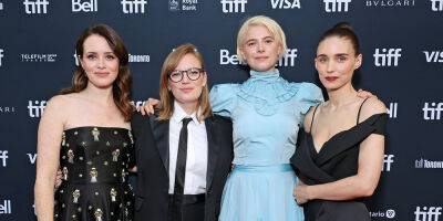 Claire Foy, Jessie Buckley & Rooney Mara Are 'Women Talking' at TIFF - www.justjared.com
