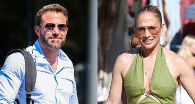 Ben Affleck Gets to Work While Jennifer Lopez Shops at the Flea Market - www.justjared.com - Los Angeles - Santa Monica