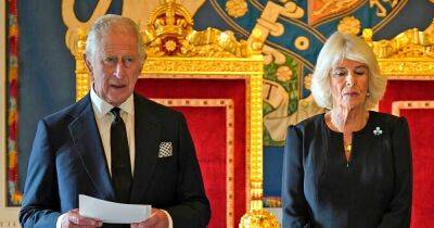 Camilla's tribute to Queen as she wears wedding gift diamonds to receive monarch's coffin - www.ok.co.uk - Ireland - Iran - city Portland