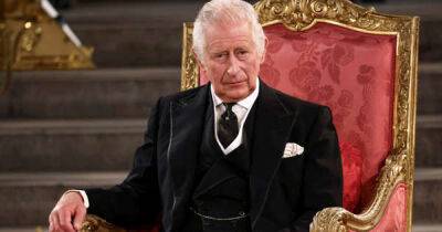 King Charles to walk behind Queen's coffin with Princes William and Harry - www.msn.com - Britain - Scotland - county Hall - county Andrew - county Prince Edward