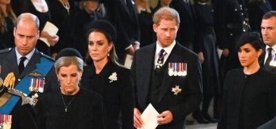Kate Middleton & Meghan Markle Join Prince William & Prince Harry to Mourn Queen Elizabeth - www.justjared.com - London - county Hall - county Prince Edward - city Elizabeth - county Phillips