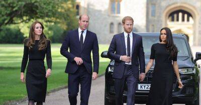 Harry and William's strained relationship since 'Megxit' as brothers reunite for Queen's coffin procession - www.manchestereveningnews.co.uk - Britain - Paris - USA - California - county Hall