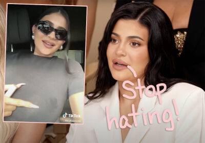 Kylie Jenner Slams Critics Of Her TikTok With Another Relatable Video -- This Time With Wardrobe Malfunction! - perezhilton.com