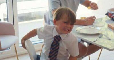 Billie Shepherd's son Arthur, 5, screams in temper tantrum over pancakes - www.ok.co.uk